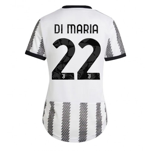 Dres Juventus Angel Di Maria #22 Domaci za Žensko 2022-23 Kratak Rukav
